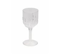 CALICE MAIN SQUELETTE 7.5X17.5CM TRANSPARENT- DECORS DE TABLE HALLOWEEN