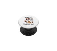 Calico Cat Hold on Overthink Cet Amateur de café PopSockets PopGrip Adhésif