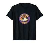 Calico Cat Mom Illustration Calico chats et chatons T-Shirt