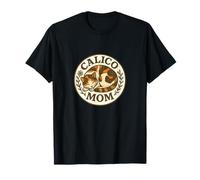 Calico Cat Mom Illustration Calico chats et chatons T-Shirt