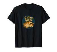 Calico Cat Mom Illustration Calico chats et chatons T-Shirt