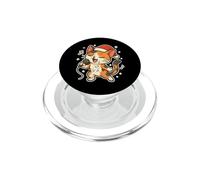 Calico Santa Chat Chantant PopSockets PopGrip pour MagSafe