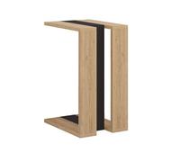 CALICOSY - Bout de Canapé H57 cm - Macha - Chêne clair / gris