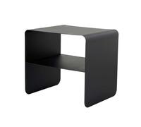 CALICOSY - Bout de canapé métal H56 cm - SLOAN - Noir