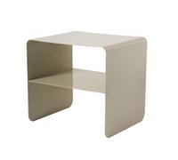 CALICOSY - Bout de canapé métal H56 cm - SLOAN - Taupe