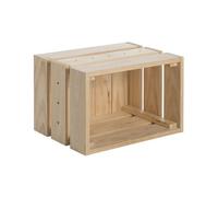 Astigarraga - Caisse en pin massif modulable Home box Moyenne NC G