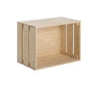 Calicosy Caisse modulable Home Box XL Bois clair 51,2 x 38,4 x 28 cm