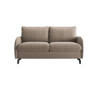 CALICOSY - Canapé lit 3 places en tissu - BIANCA - Beige