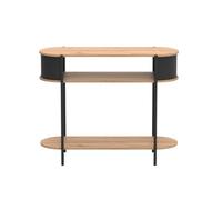 Calicosy - Console 3 Niveaux Décor Chêne Artisan - Eklo