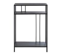 Calicosy Console Haute en métal Noir H90 cm - OLLI