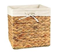 Calicosy - Cube de Rangement en Jacinthe d'eau - 32x32x32/33cm
