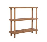 CALICOSY - Etagère 3 tablettes décor pin atlantique L80 cm - STEP - Bois clair