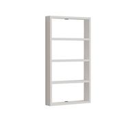 CALICOSY - Etagère murale 4 tablettes H80 cm - LYA - Blanc