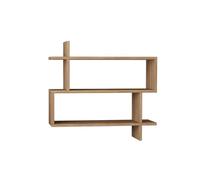 Calicosy - Etagère Murale Suspendue décor Bois chêne L70 cm - PARALEL