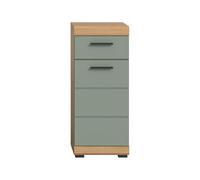 Calicosy Meuble de salle de bain avec 1 porte et 1 tiroir, H88 cm - GIO