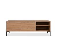 Calicosy - Meuble TV 2 Abattants 2 Niches L150 cm - PLOCK