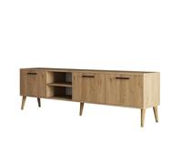 Calicosy Meuble TV 2 niches 3 portes L180 cm - Exxen