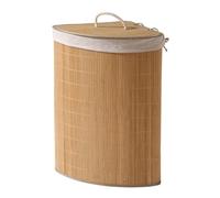 Calicosy - Panier à linge d'angle en bambou H60 cm - YSA
