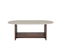 Calicosy Table Basse avec Deux Plateaux L110 cm - Aster