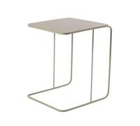 Calicosy Table d'appoint avec plateau en métal, hauteur 46 cm - OWEN