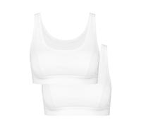 CALIDA Benefit Women Bustier, pack de 2 dames, dans un attrayant pack avantage, avec une brillance naturelle et un toucher lisse