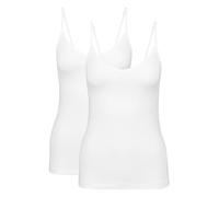 CALIDA Benefit Women Spaghetti-Top pour Femmes, en Pack avantageux, avec Un éclat Naturel et Un Toucher Lisse