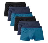 CALIDA Boxer, 6er Paquet - Naturel Benefit, Élastique, Unique Chaque