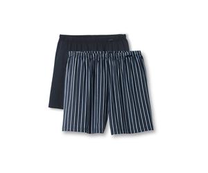 CALIDA Boxers bleu marine / bleu pastel, Taille M