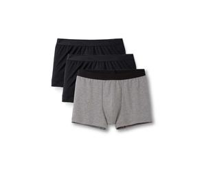 CALIDA Boxers gris chiné / noir, Taille XL