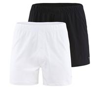 CALIDA Boxers noir / blanc, Taille XL