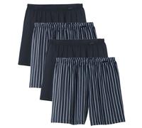 CALIDA Boxers 'Prints Benefits' bleu / bleu foncé / blanc cassé, Taille XL