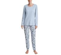 CALIDA Cat Dreams, Ensemble de Pijama Femme, Harmony Blue,