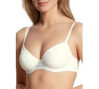CALIDA Cate T-Shirt Bra, Opaque, Alabaster crème, 75B Women's