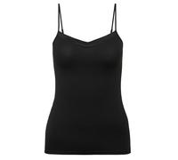 CALIDA Cate Top Spaghetti Femme, avec empiècement Satin à l'encolure, Bretelles réglables