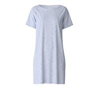 CALIDA Chemise de nuit bleu clair / blanc, Taille L