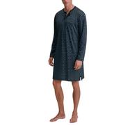 CALIDA Chemise de Nuit pour Homme en Coton Relax Streamline Saphir Blue