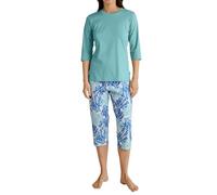 CALIDA Coastal Dreams Pyjama 3/4 Ice Green