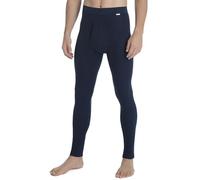 CALIDA Cotton 1 : 1 leggings hommes, caleçon long, fines côtes, avec ouverture et ceinture souple