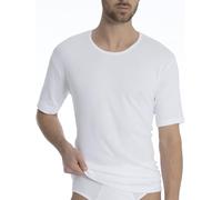 Calida Cotton 1:1 Maillot de Corps, Opaque, Blanc (001), FR : Medium (Taille Fabricant : M = 50) Men's