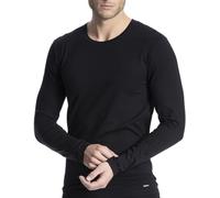 Calida Cotton Code T-Shirt, Noir (Schwarz 992), Large Homme