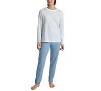 CALIDA Cotton Stripes, Ensemble de Pijama Femme, Endless Sky,