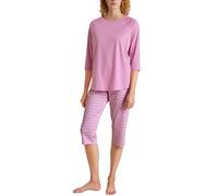 CALIDA Daylight Dreams Ensemble de Pijama, Rose Bonbon, 38-40 Femmes