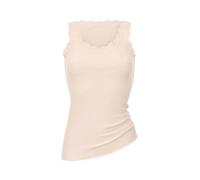 CALIDA Débardeur Richesse Lace Laine & Soie (Light Ivory)