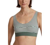 CALIDA élastique Soutien-Gorge, Opaque, Laurel Green Print, 32-34 Femmes