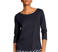 CALIDA Favourites Marine T-Shirt, Bleu Lapis foncé, S Femme