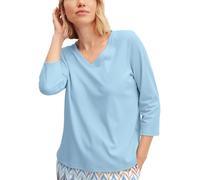 CALIDA Favourites T-Shirt à Manches 3/4 Dames, Coton Doux et agréable sur la Peau, qualité Durable, Coupe décontractée