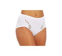 CALIDA Feminin Sense Briefs, Blanc (Weiss 001), 36-38 Women's