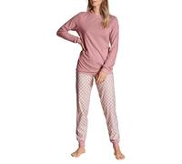 CALIDA Femme Lovely Nights Pajama Set, Rose Bud, 54-56 EU
