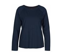 Calida, Femme, Tops, Bleu, Taille: 38 FR Chemise à manches longues