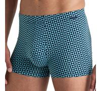 CALIDA Grafic Cotton Boxer Briefs, Bright Blue, 52-54 Men's